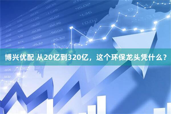 博兴优配 从20亿到320亿，这个环保龙头凭什么？
