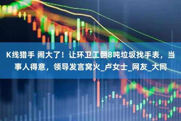 K线猎手 闹大了！让环卫工翻8吨垃圾找手表，当事人得意，领导发言窝火_卢女士_网友_大同